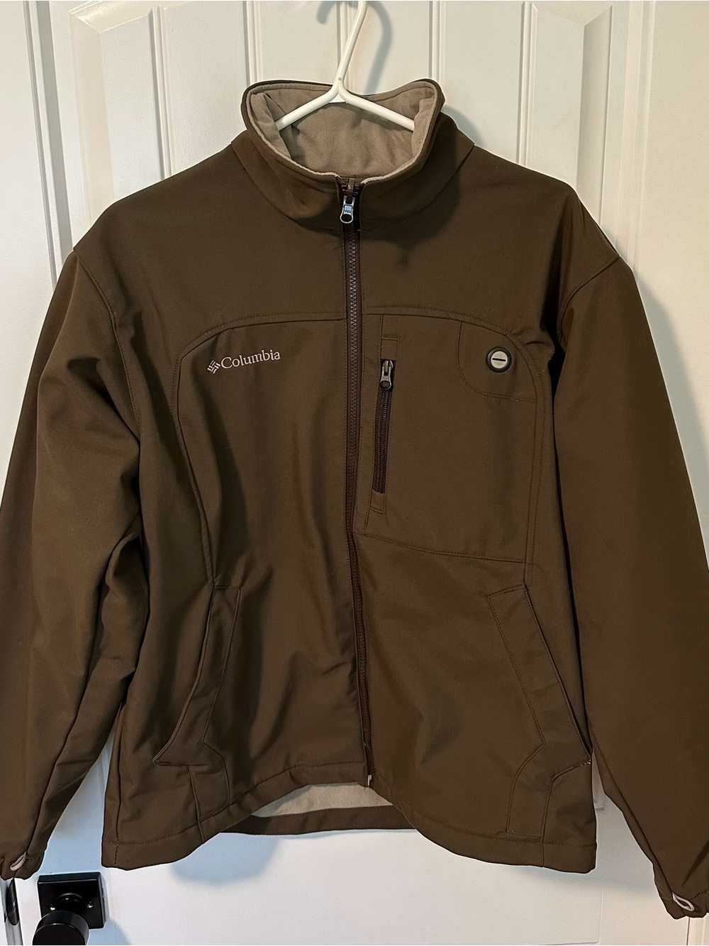 Columbia Brown Performance Softshell Jacket